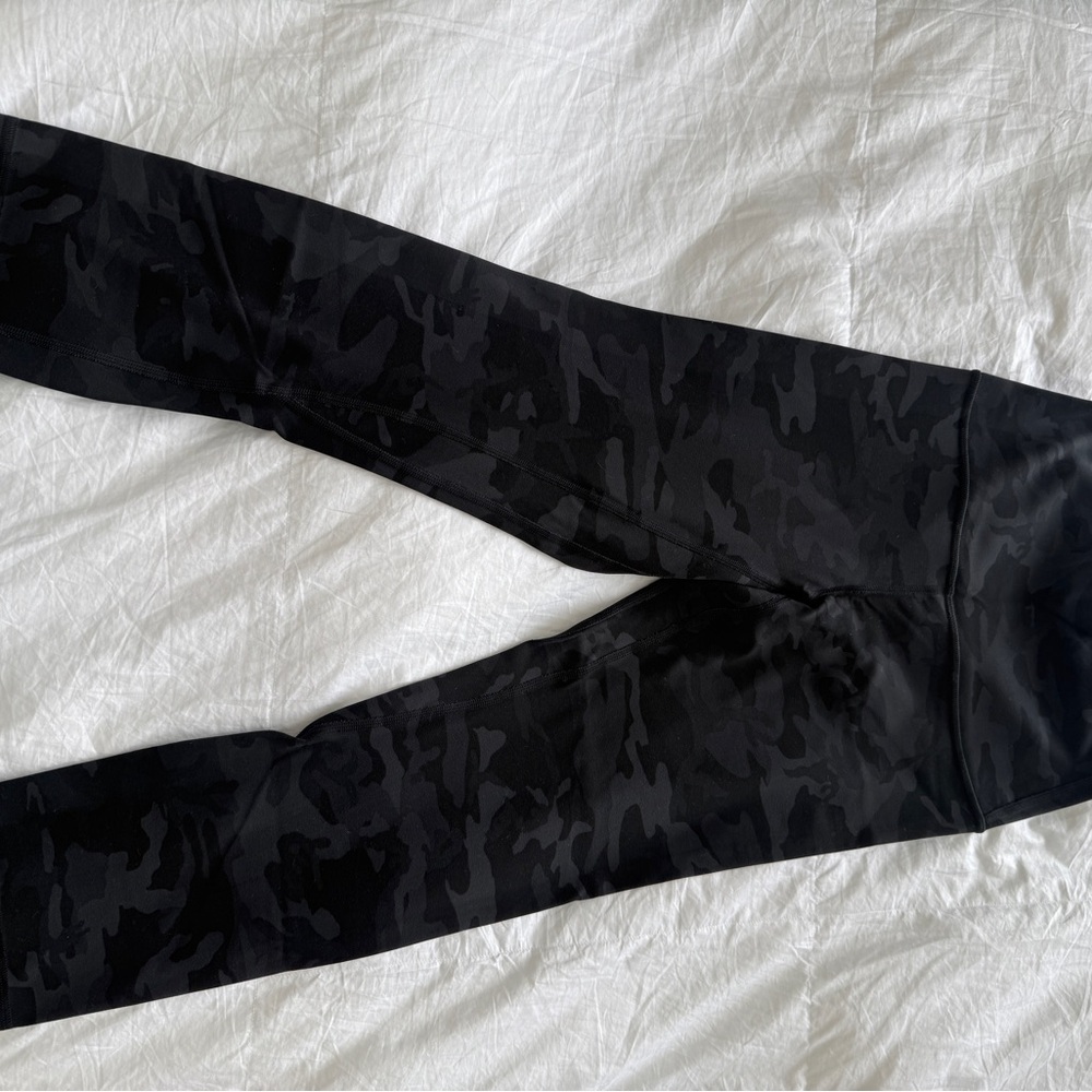lululemon athletica Black Camo Align High-Rise Leggings